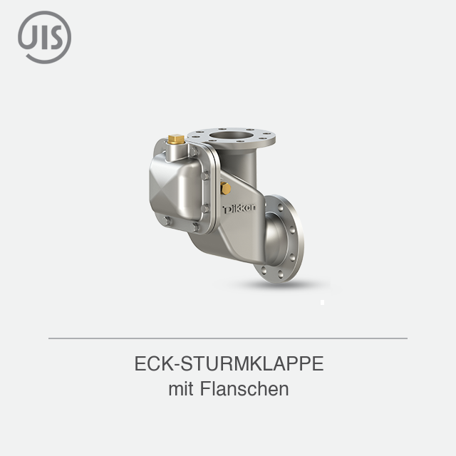 Eck-Sturmklappe